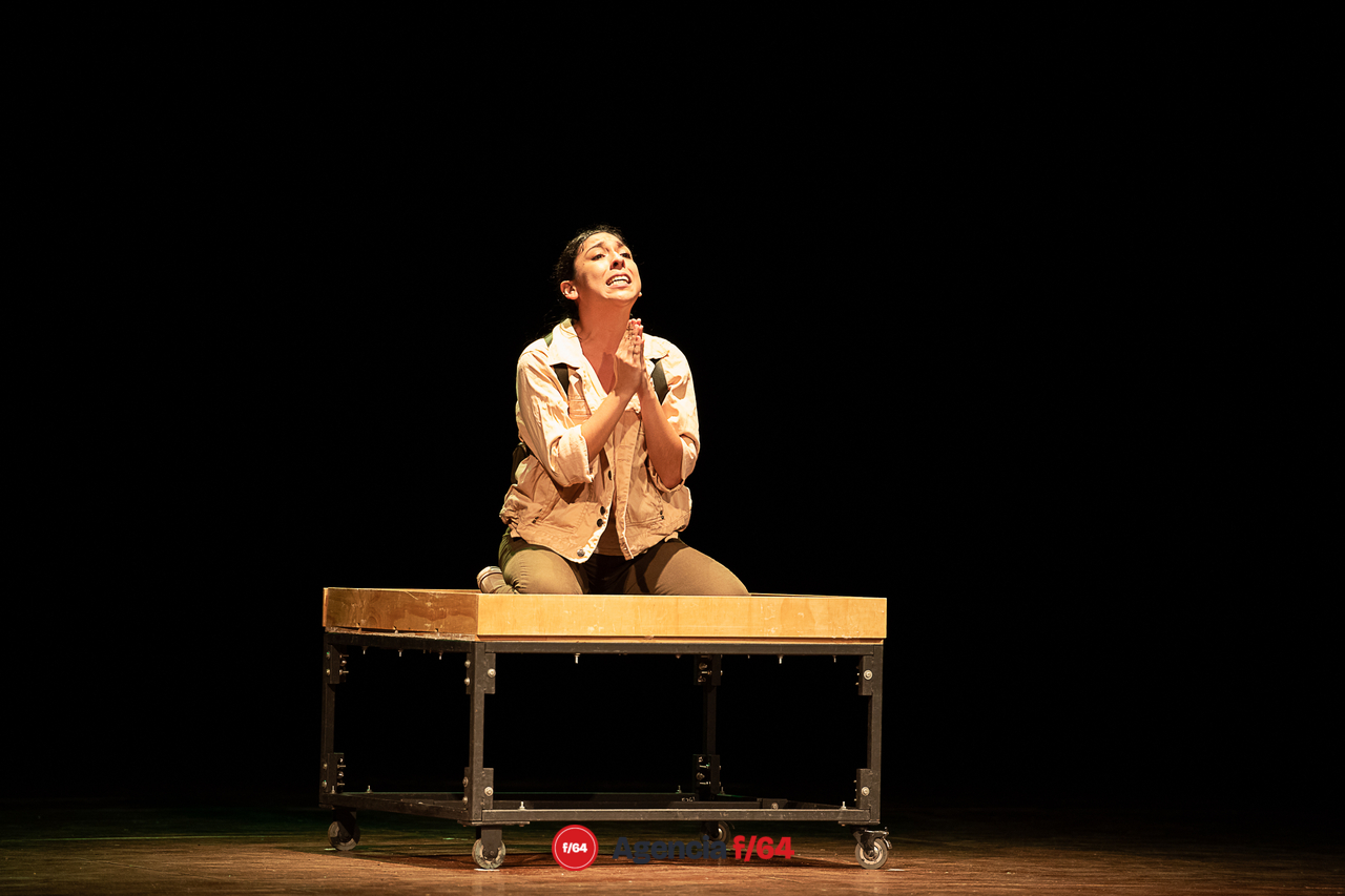 Karla Piedra Solís.
17º Festival de Teatro a Una Sola Voz.
Colima, Col.