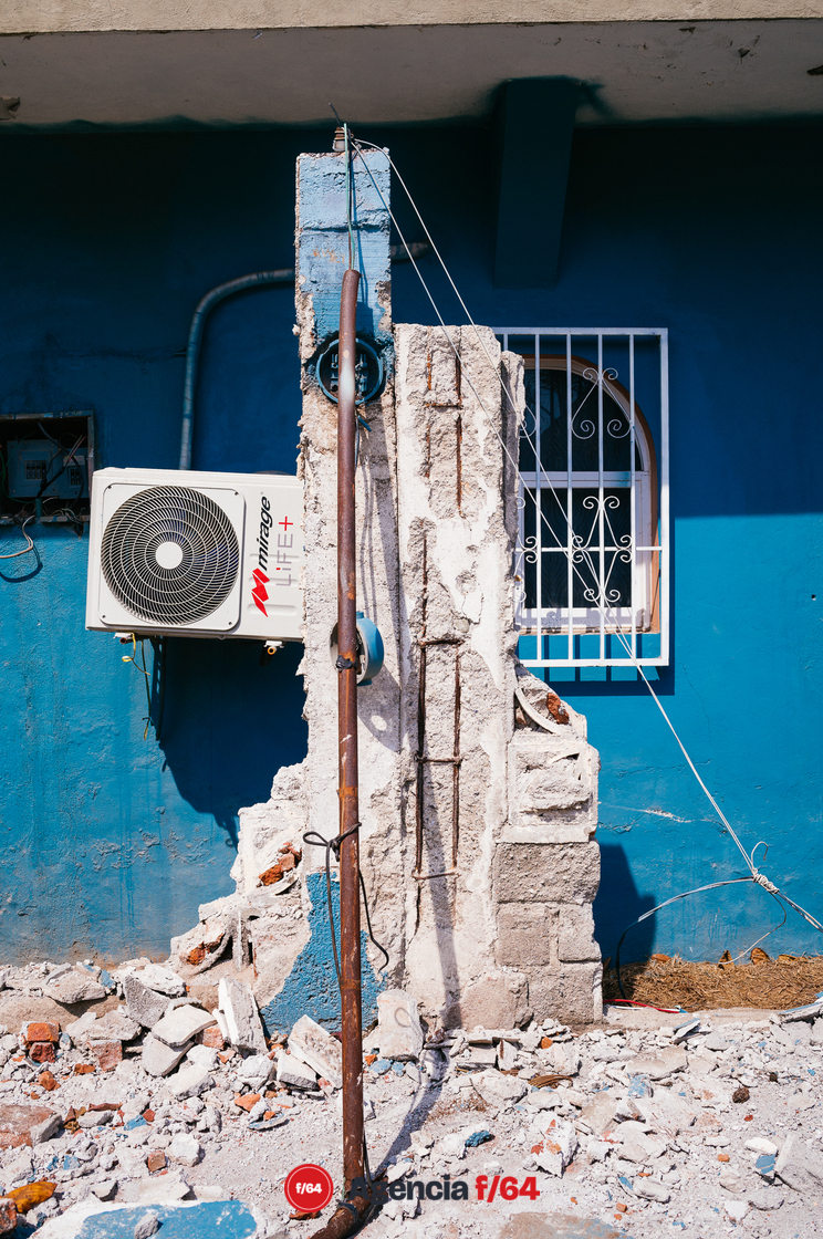 Daños en la comunidad de San Vicente en el municipio de Cohuayana, Michoacán de Ocampo.