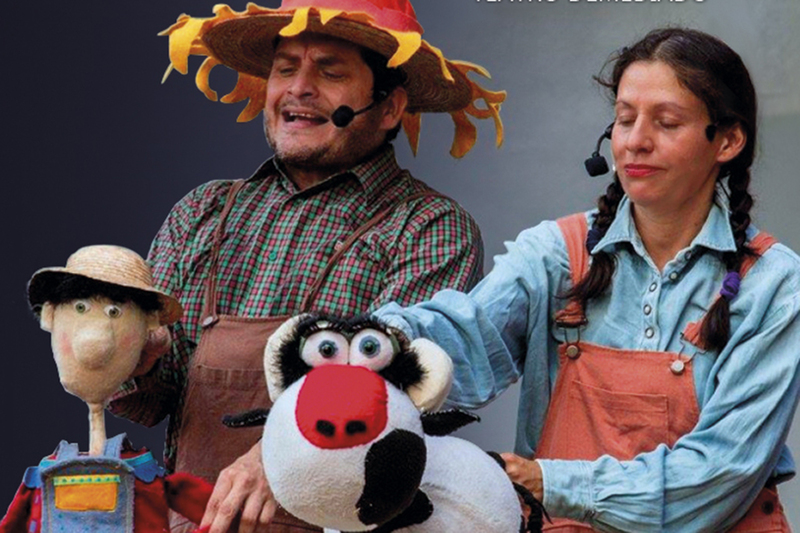 14 y 15 de Octubre. LA VACA QUE SE CREÍA MARIPOSA.  Teatro Demediado. (Guanajuato)
