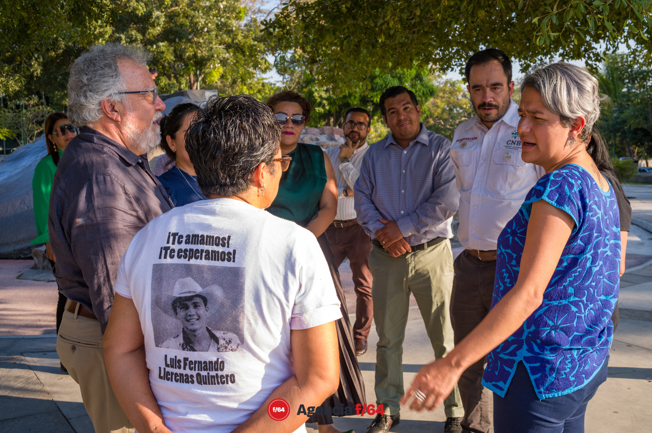 El Subsecretario de Derechos Humanos, Población y Migración, Alejandro Encinas Rodríguez acompañado de Karla Irasema Quintana Osuna, titular de la Comisión Nacional de Búsqueda estuvieron en el Estado de Colima.