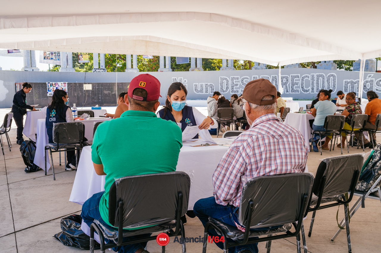 Primera jornada de toma de muestra de ADN en el Estado de Colima por parte de la Comisión Nacional de Búsqueda, Comisión Estatal de Búsqueda y el Centro Nacional de Identificación Humana (CNIH).