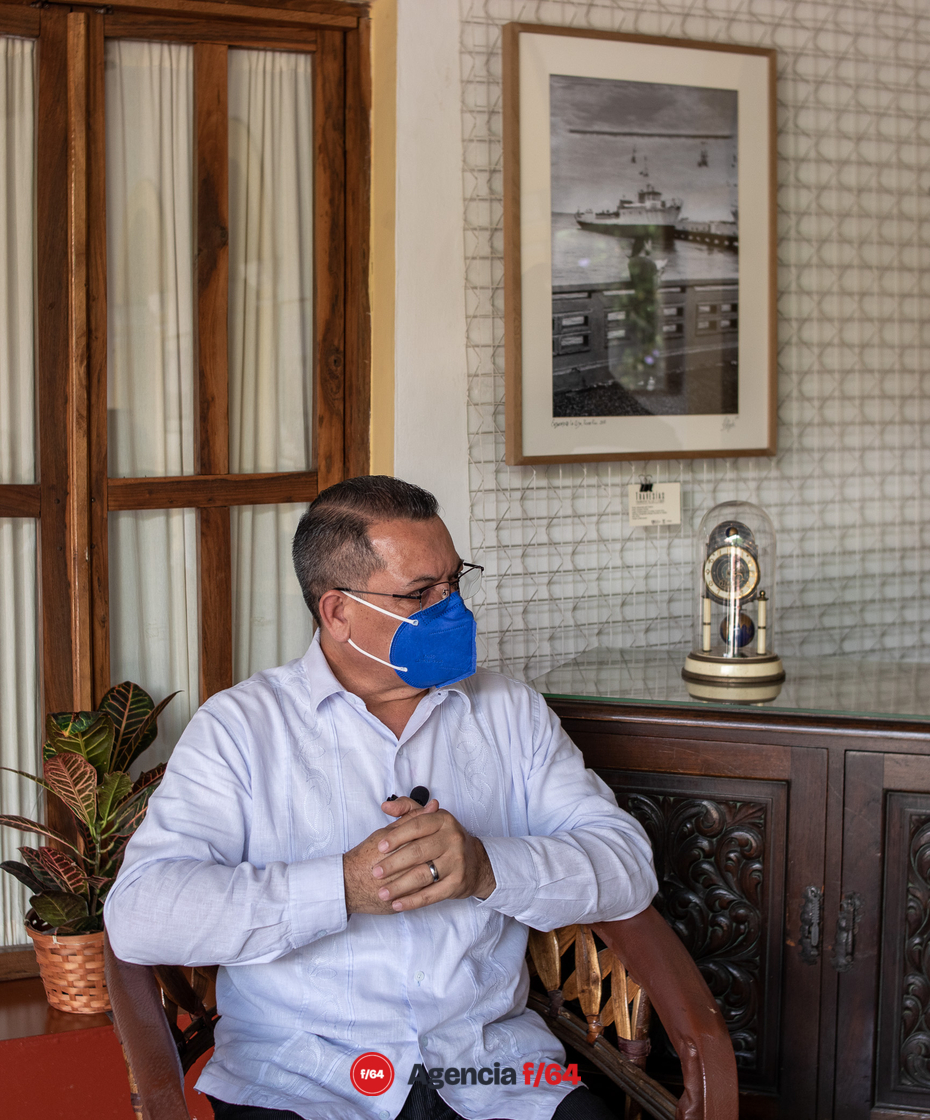 El historiador Noé Guerra, director de La Casa del Archivo.