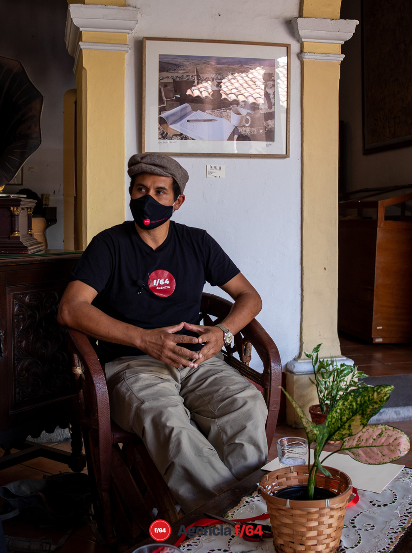 El fotógrafo Gustavo Vilchis.