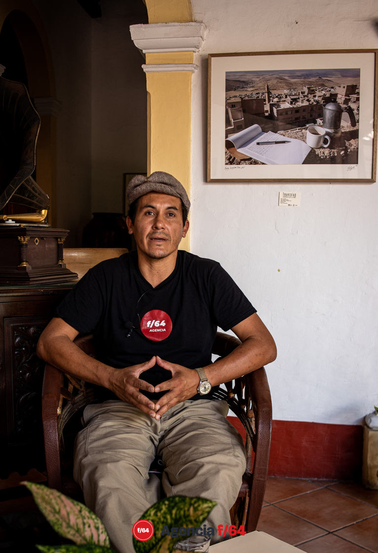 El fotógrafo Gustavo Vilchis.