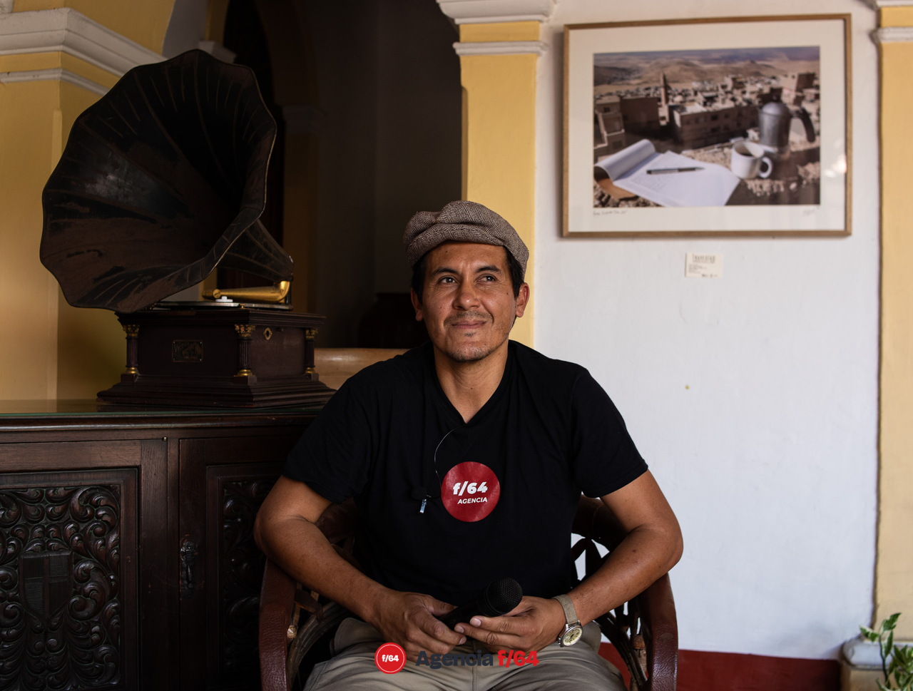 El fotógrafo Gustavo Vilchis.