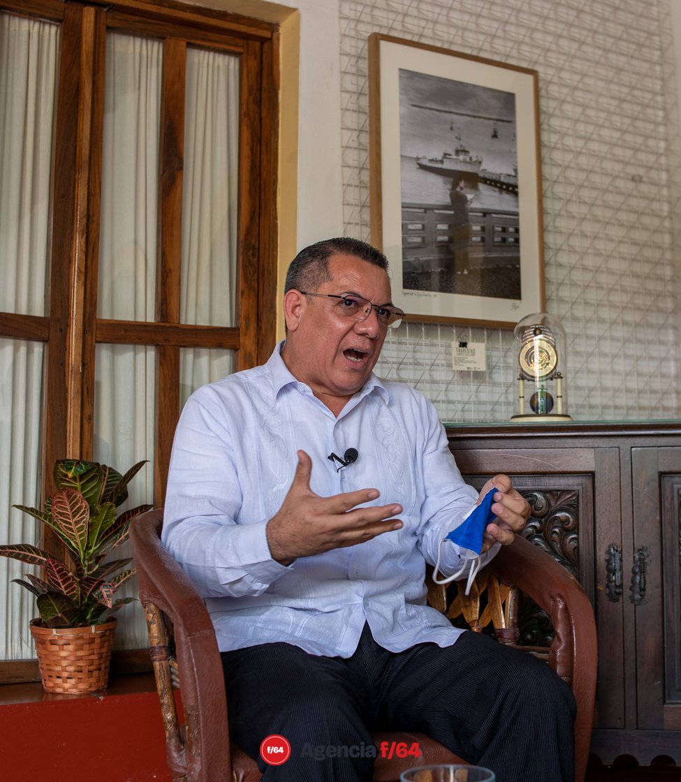 El historiador Noé Guerra, director de La Casa del Archivo.
