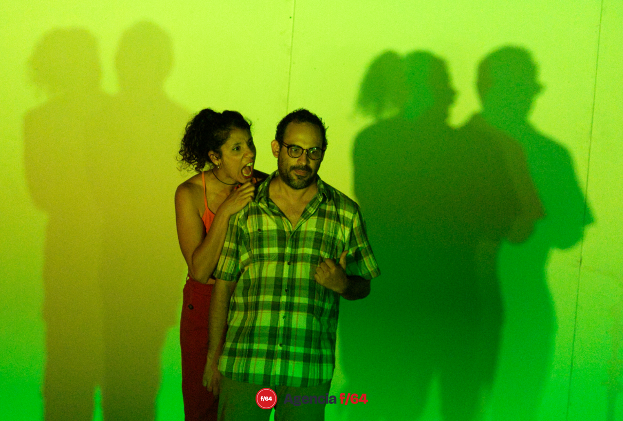En escena.