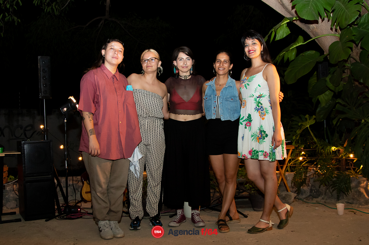 Cinthya Morado, Ireri Almonte e Ingrid Guijarro.
Vórtice Colectiva.
