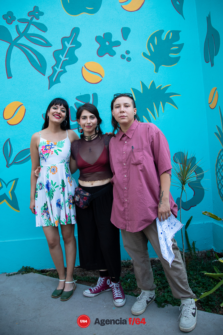Cinthya Morado, Ireri Almonte e Ingrid Guijarro.