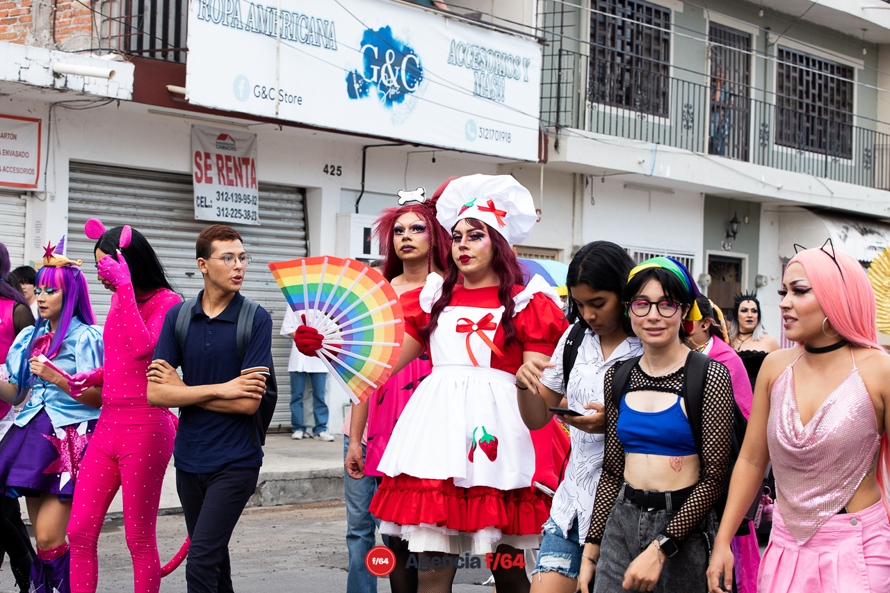 Marcha del Orgullo.
Colima 2023 
"Por las infancias diversas, libres y respetadas". 