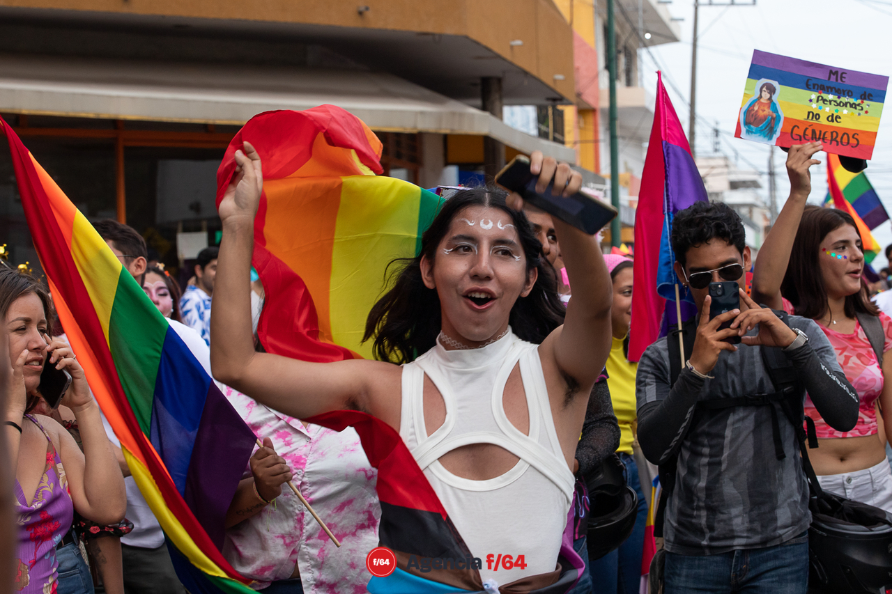 Marcha del Orgullo.
Colima 2023 
"Por las infancias diversas, libres y respetadas". 