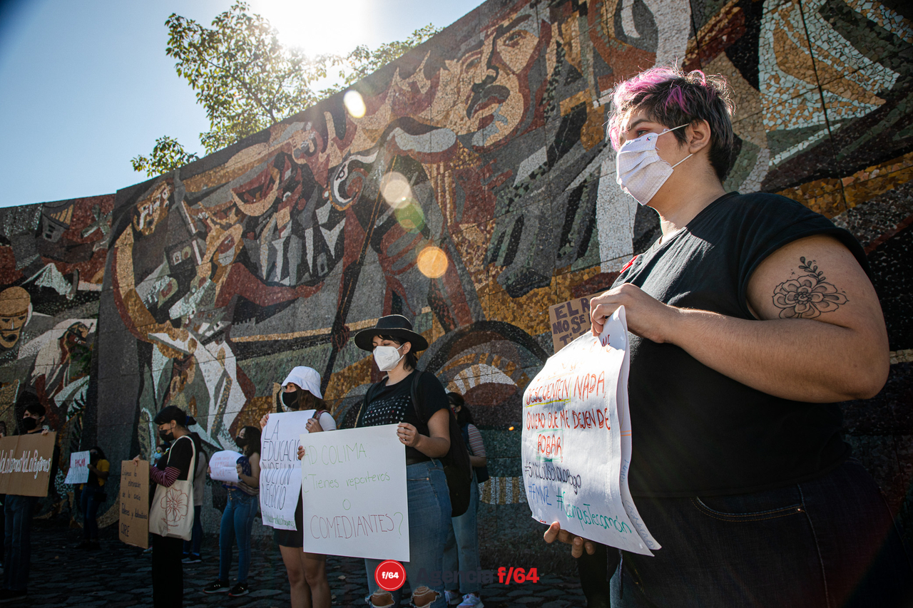 Los estudiantes piden que tomen en cuenta sus reclamos.