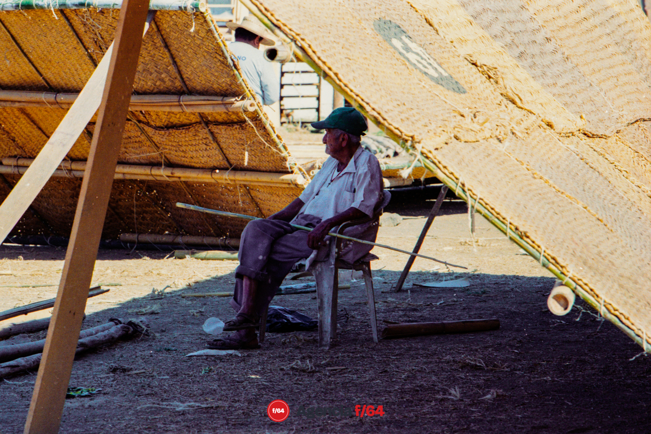 Don Desiderio Contreras Tene "El Pajarito" quién durante 25 años supervisó la construcción de La Petatera. "El Pajarito" falleció en mayo del año pasado.