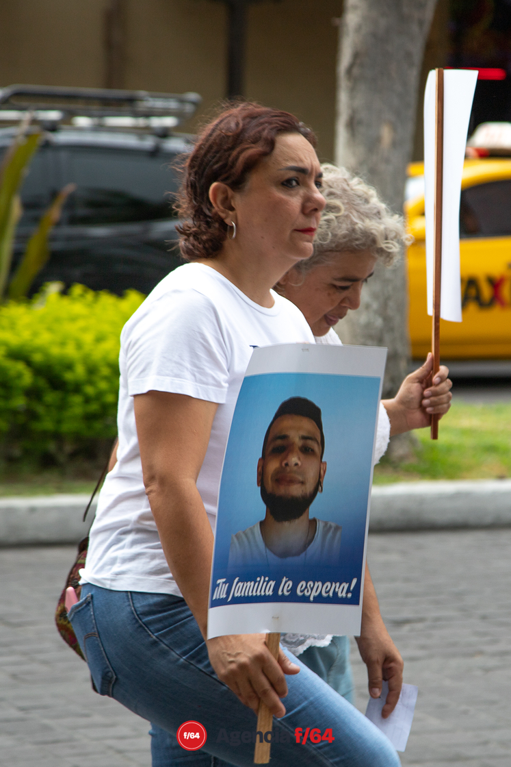 Marcha por la aparición con vida de Carlos Donaldo.