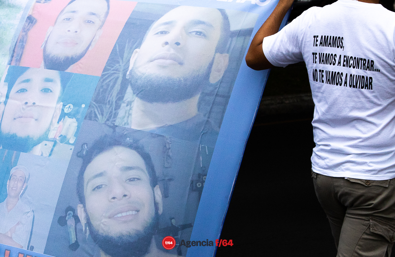 Marcha por la aparición con vida de Carlos Donaldo.