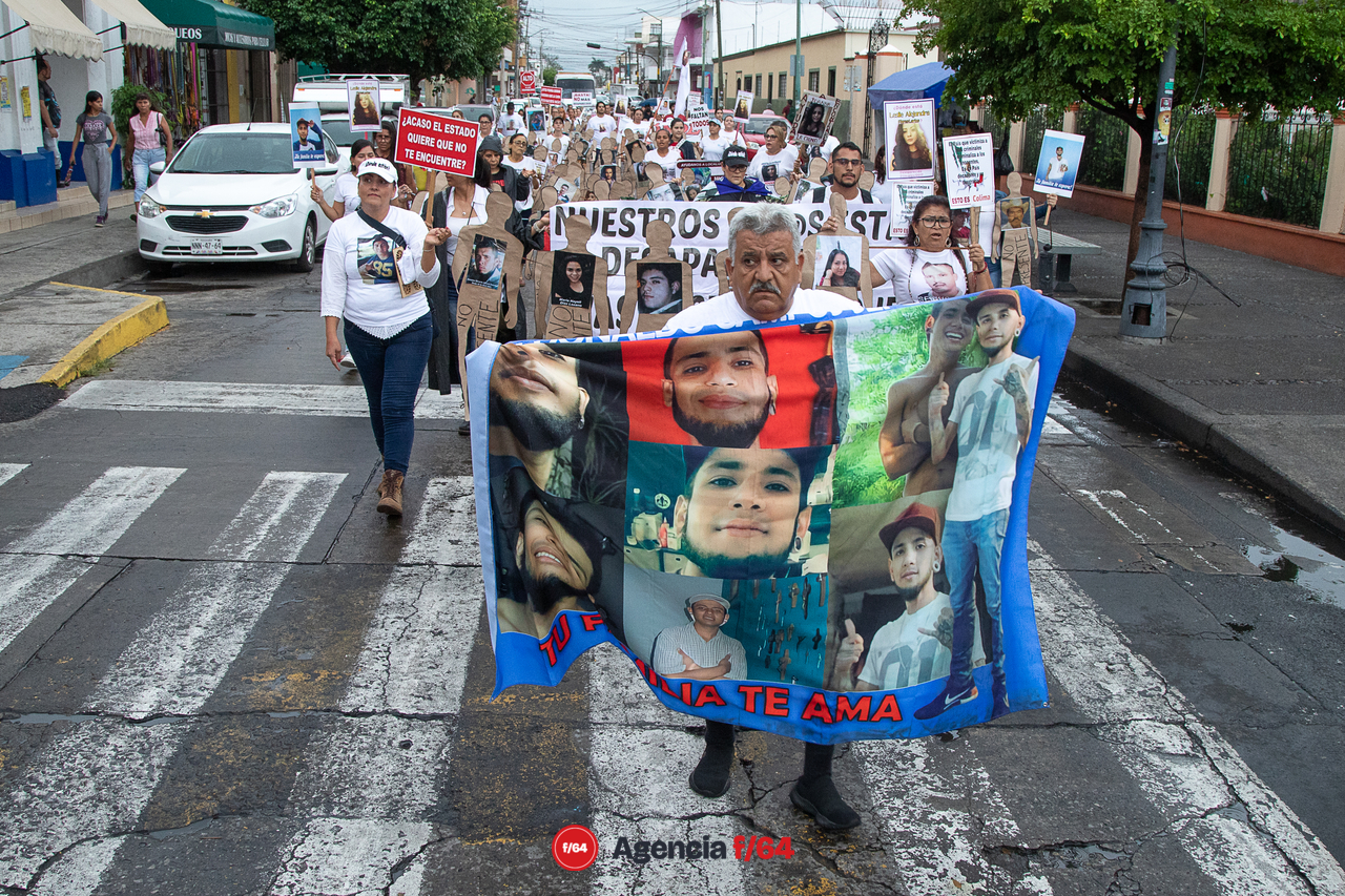 Marchan por Día Internacional de las Víctimas de Desaparición Forzada.
Red Desaparecidos Colima A. C.
Colima, Col.