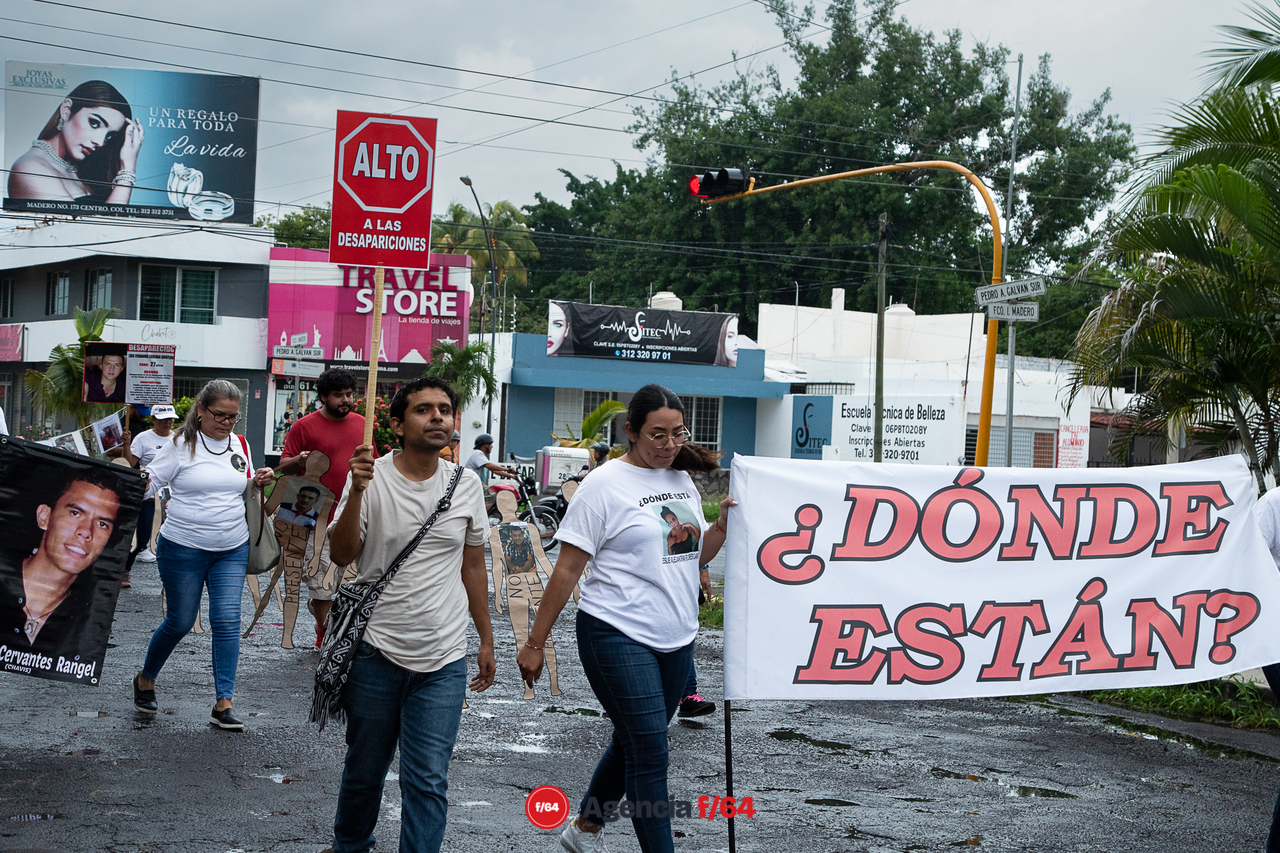 Marchan por Día Internacional de las Víctimas de Desaparición Forzada.
Red Desaparecidos Colima A. C.
Colima, Col.
