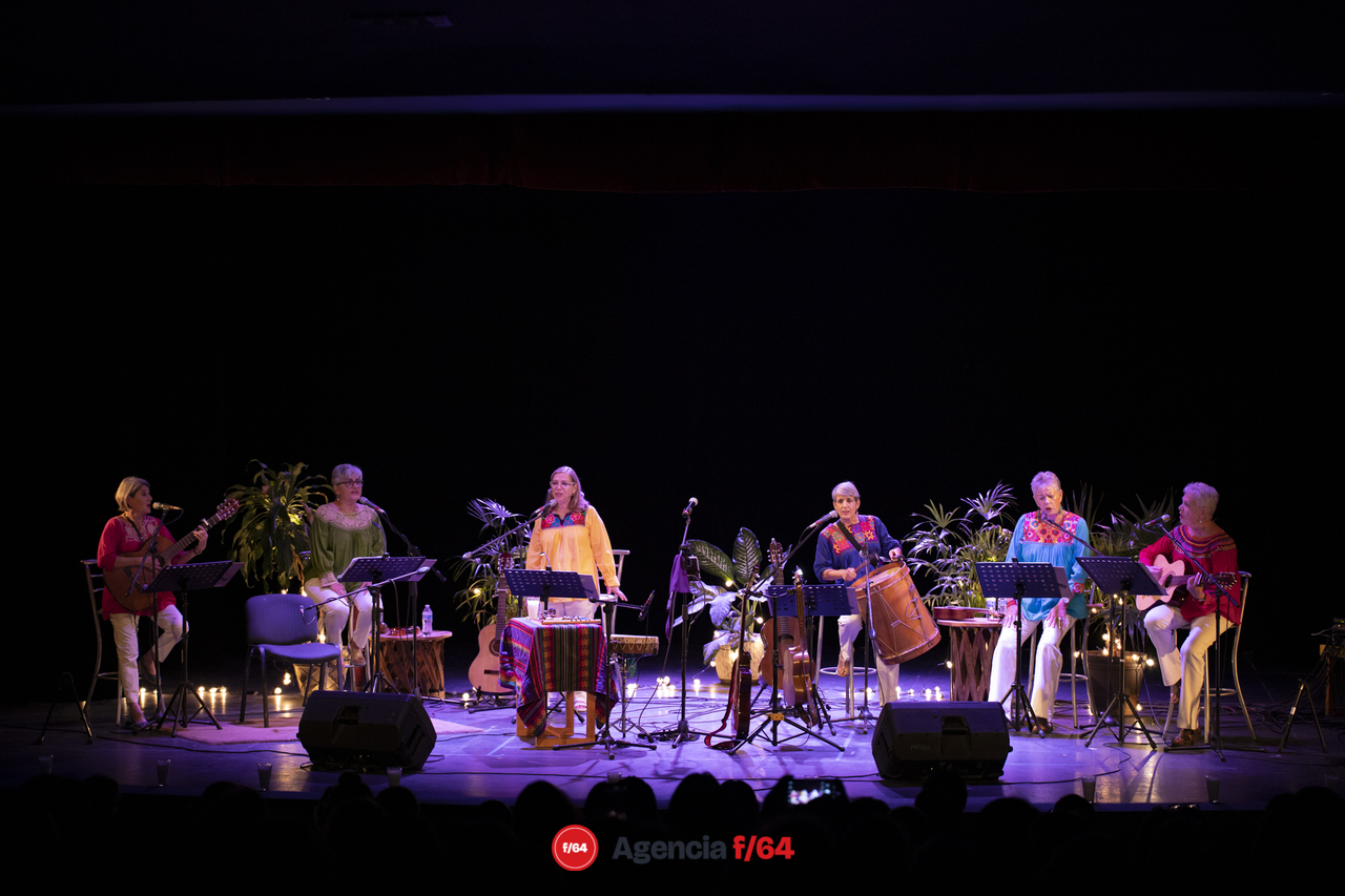 Soledad Ulloa en concierto.