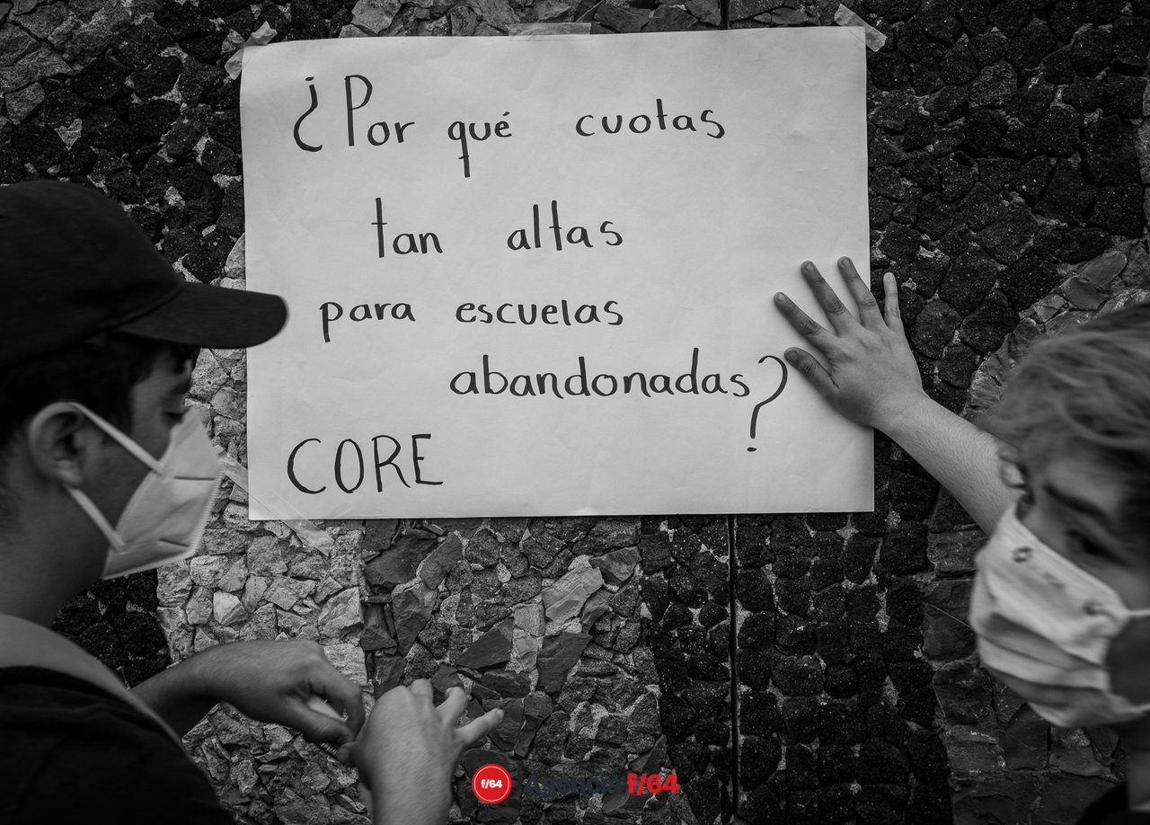 Nuevamente protestan estudiantes de la Universidad de Colima.