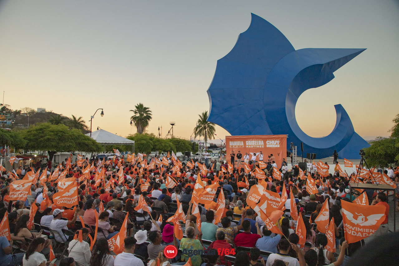 MC arranca campaña  por el senado y diputaciones federales.