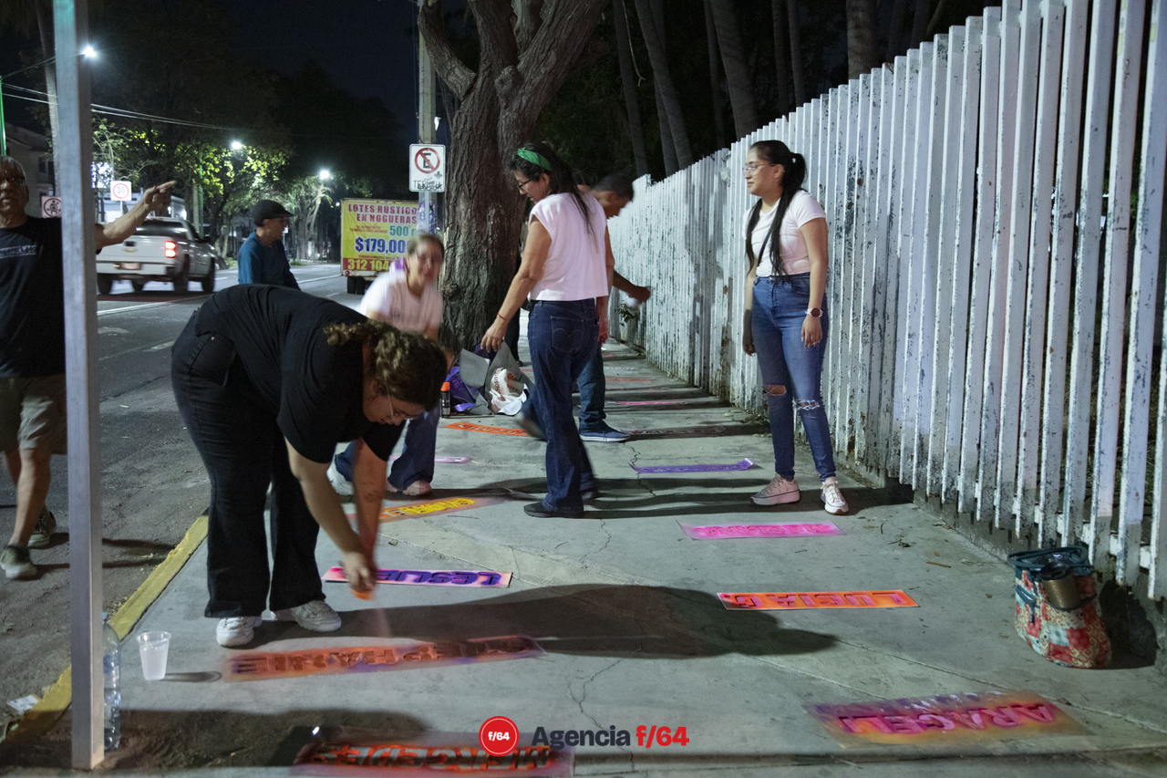 8M Conmemoran a las víctimas de feminicidio y desaparición forzada 