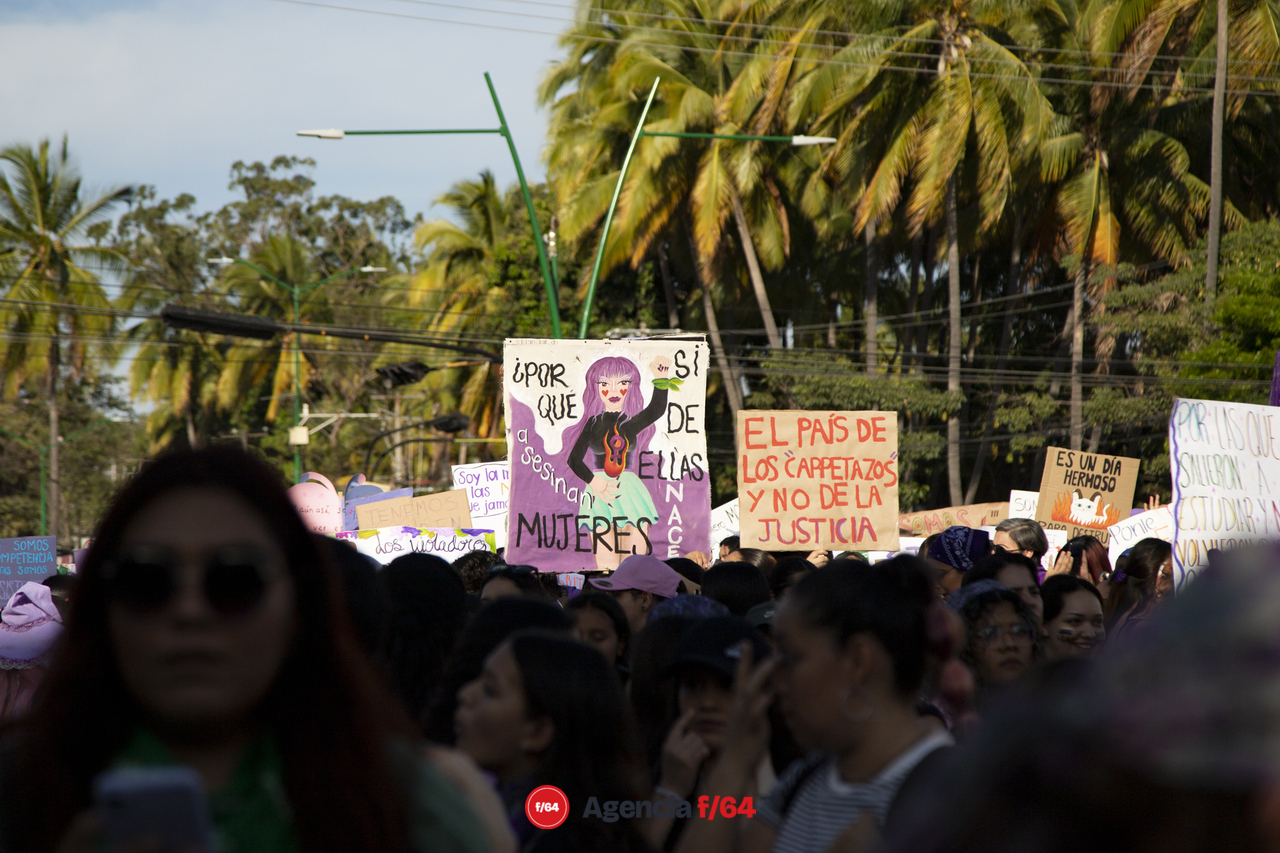 8M Marcha en Conmemoración del Día Internacional de la Mujer.
Colima, Colima.