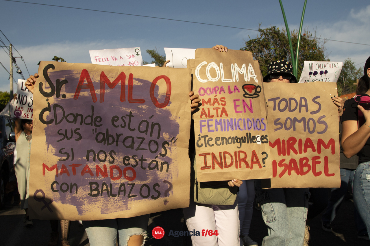 8M Marcha en Conmemoración del Día Internacional de la Mujer.
Colima, Colima.