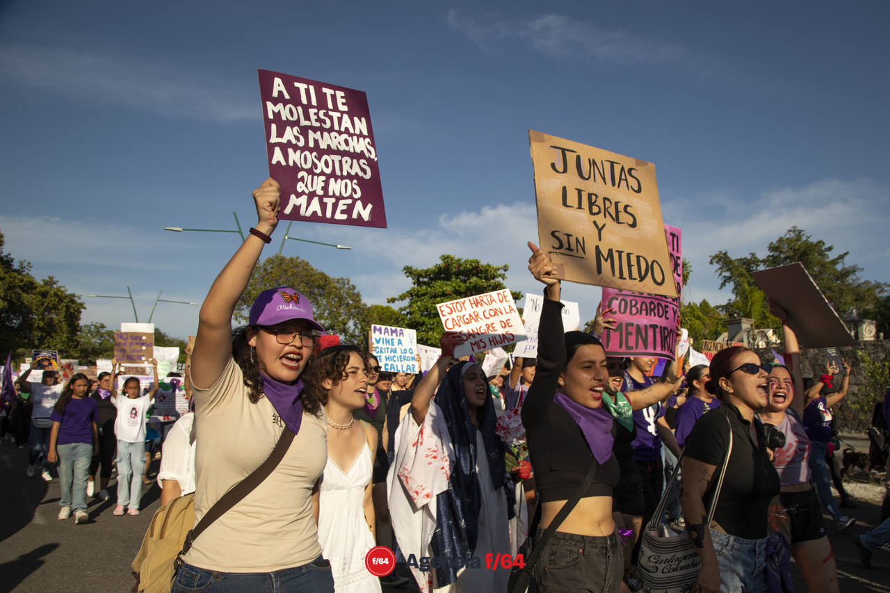 8M Marcha en Conmemoración del Día Internacional de la Mujer.
Colima, Colima.