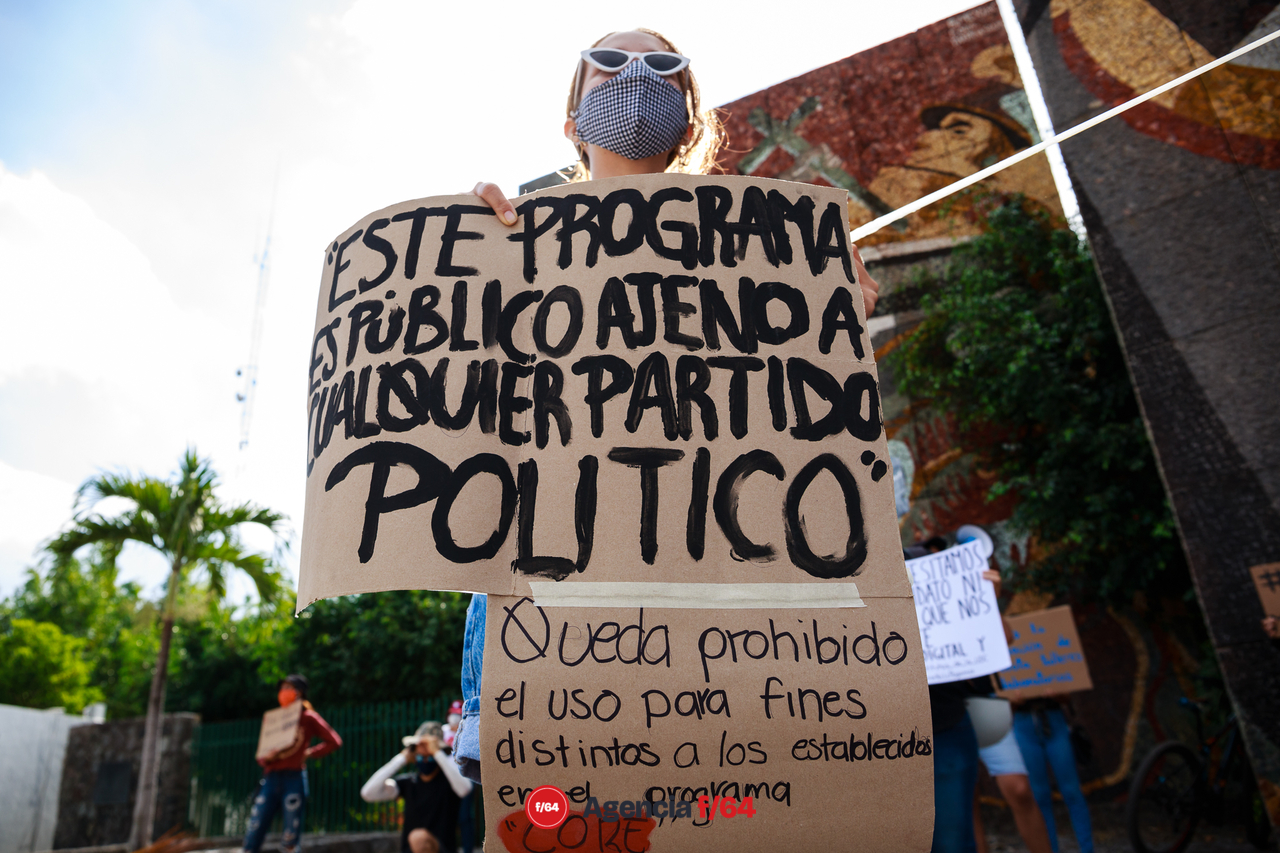 Los estudiantes se deslindan de todos los partidos y actores políticos.