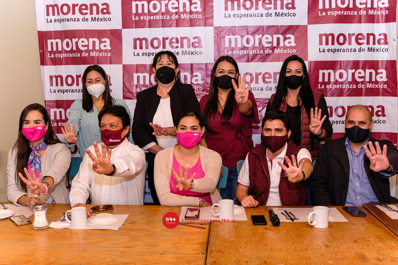 Indira Vizcaíno se presenta como pre-candidata de Morena en Colima