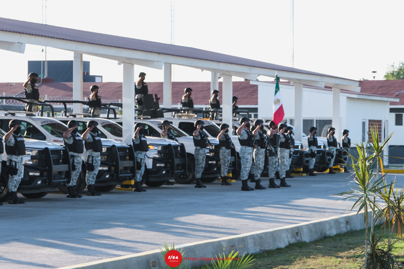 Inauguración de Instalaciones de la Guardia Nacional en Tecomán Colima