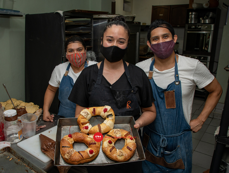 La Rosca de Reyes, del horno hasta su mesa