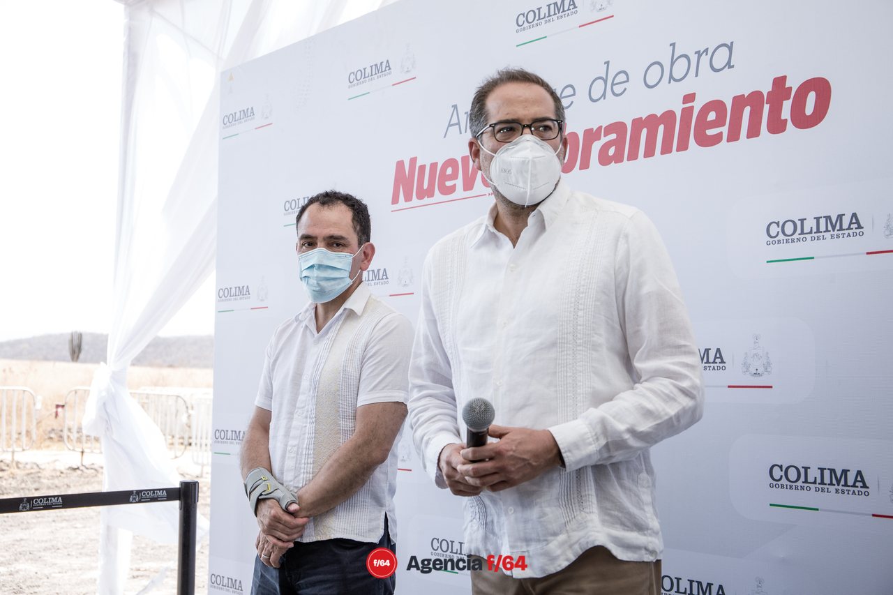 El Secretario de Hacienda, Arturo Herrera, y el Gobernador del Estado, José Ignacio Peralta Sánchez.
