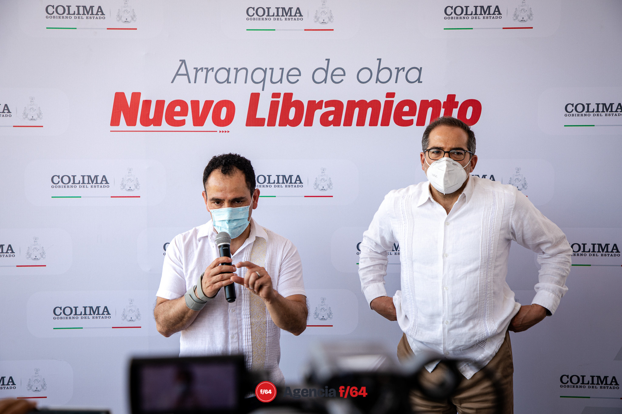 Arranque de la obra, nuevo Libramiento Colima vía rápida. 