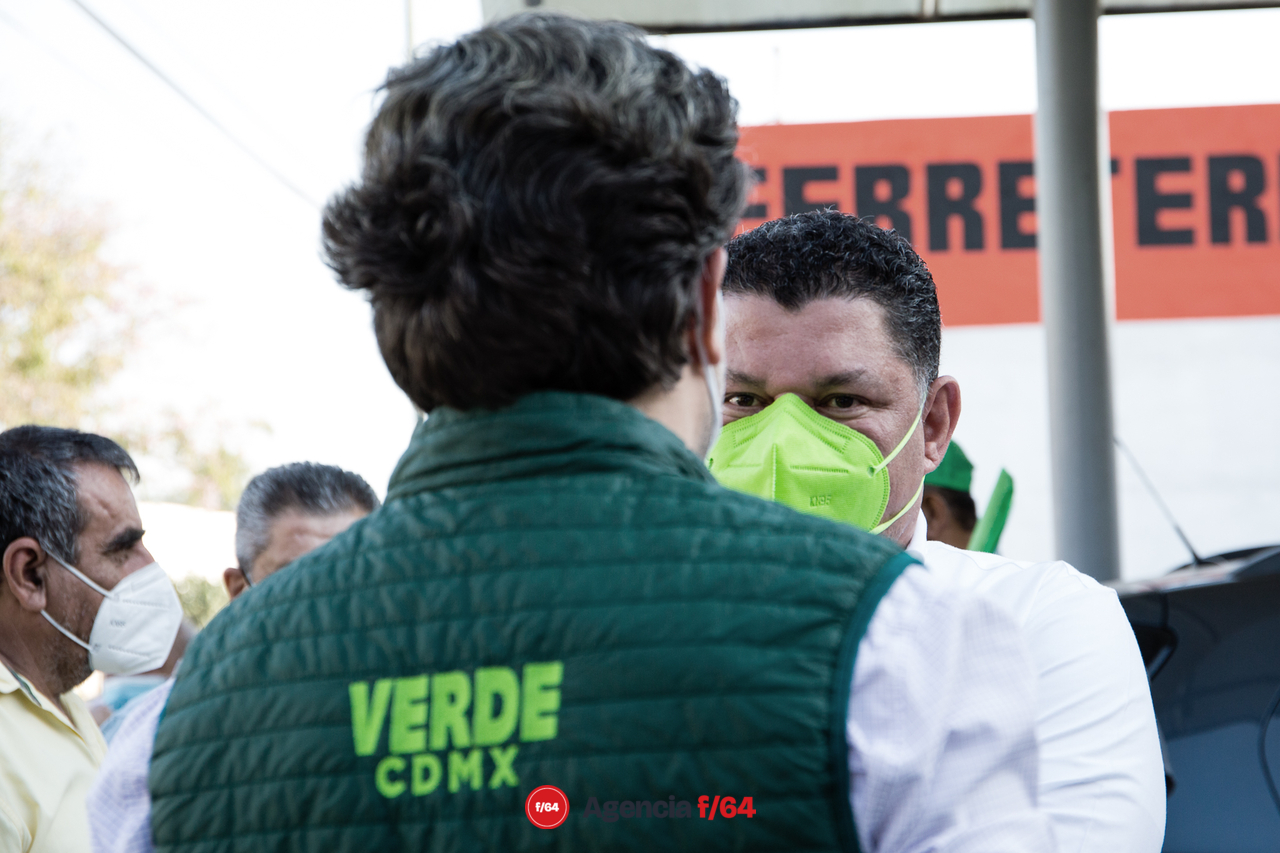Virgilio Mendoza, candidato del PVEM a la gubernatura de Colima.