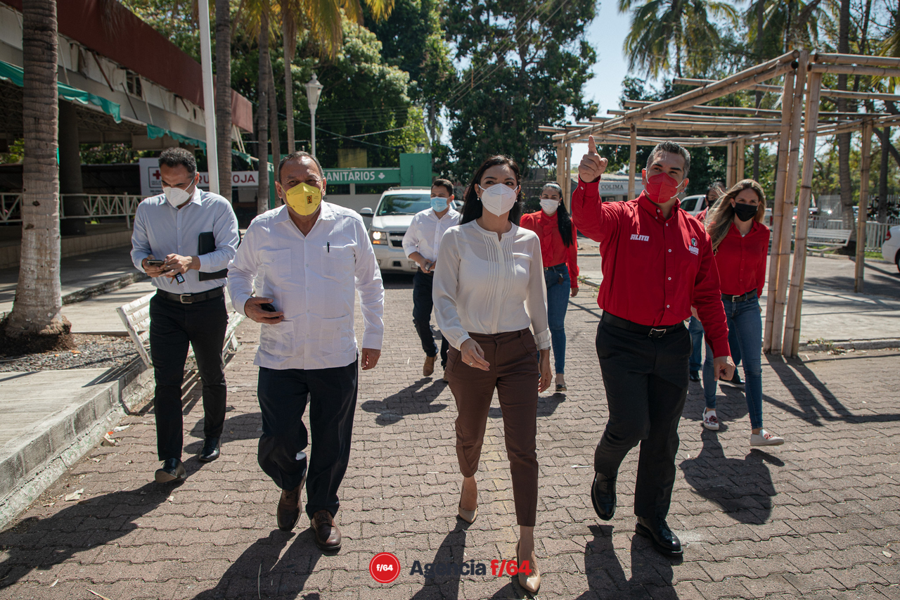 Toma de protesta de Mely Romero Celis, candidata a la gubernatura del Estado por la coalición "VA X COLIMA". 
