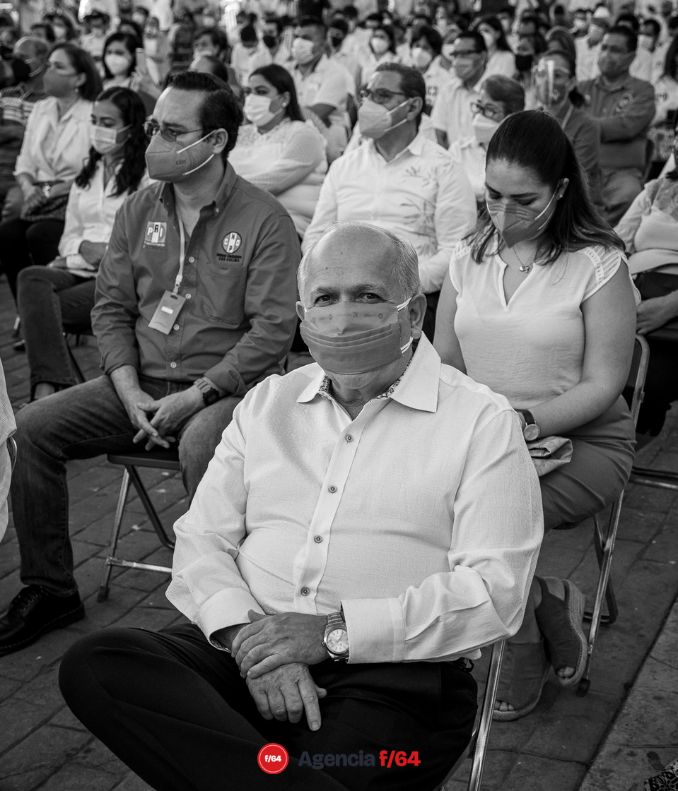 Toma de protesta de Mely Romero Celis, candidata a la gubernatura del Estado por la coalición "VA X COLIMA". 