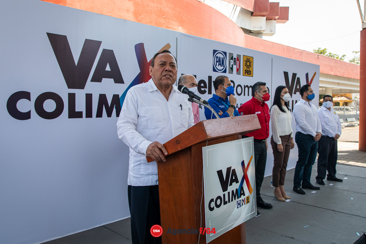Toma de protesta de Mely Romero Celis, candidata a la gubernatura del Estado por la coalición "VA X COLIMA". 