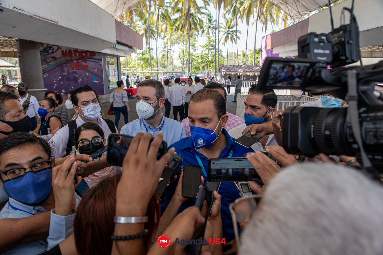 Toma de protesta de Mely Romero Celis, candidata a la gubernatura del Estado por la coalición "VA X COLIMA". 