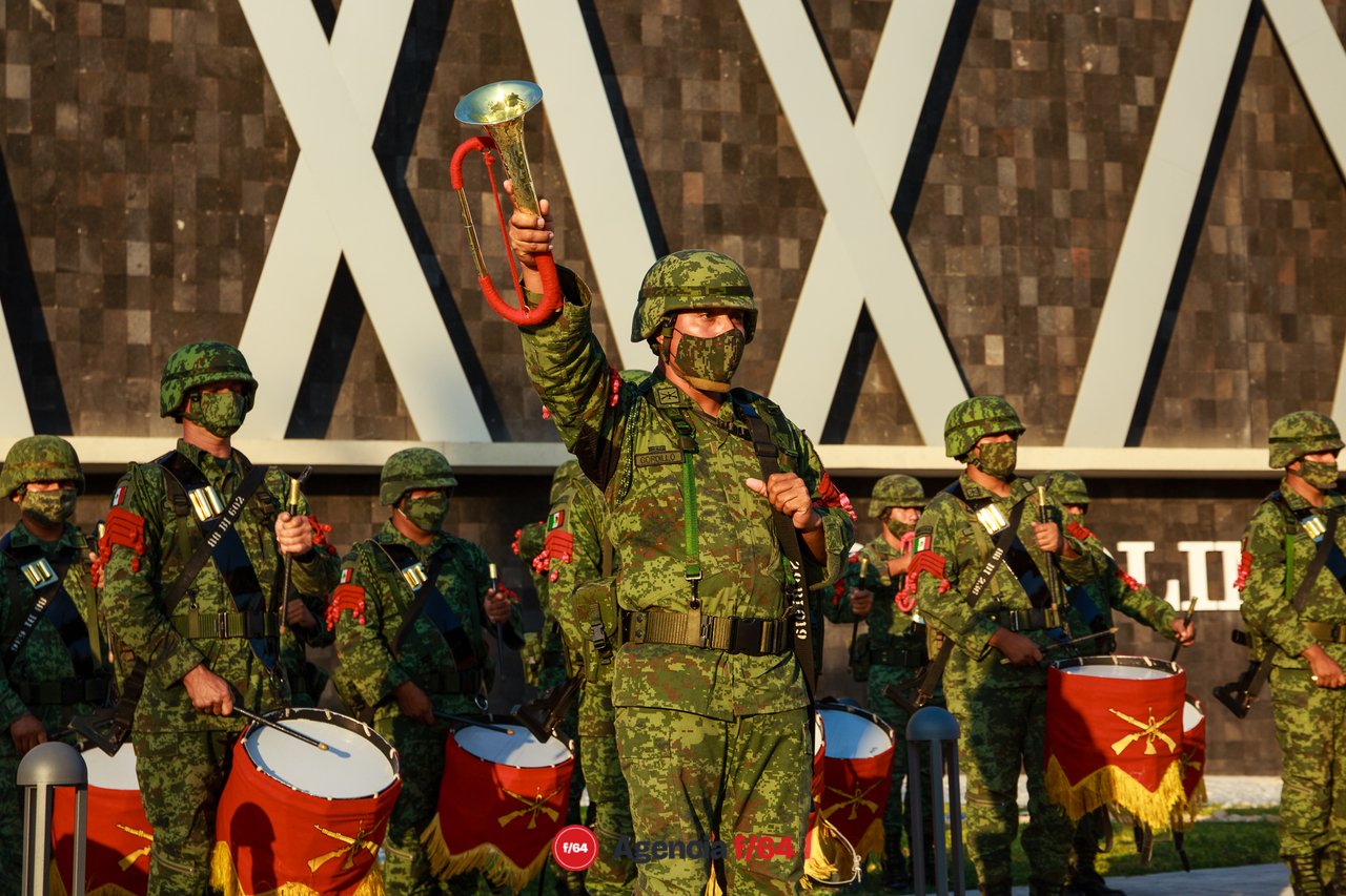 Banda de guerra del Ejército.