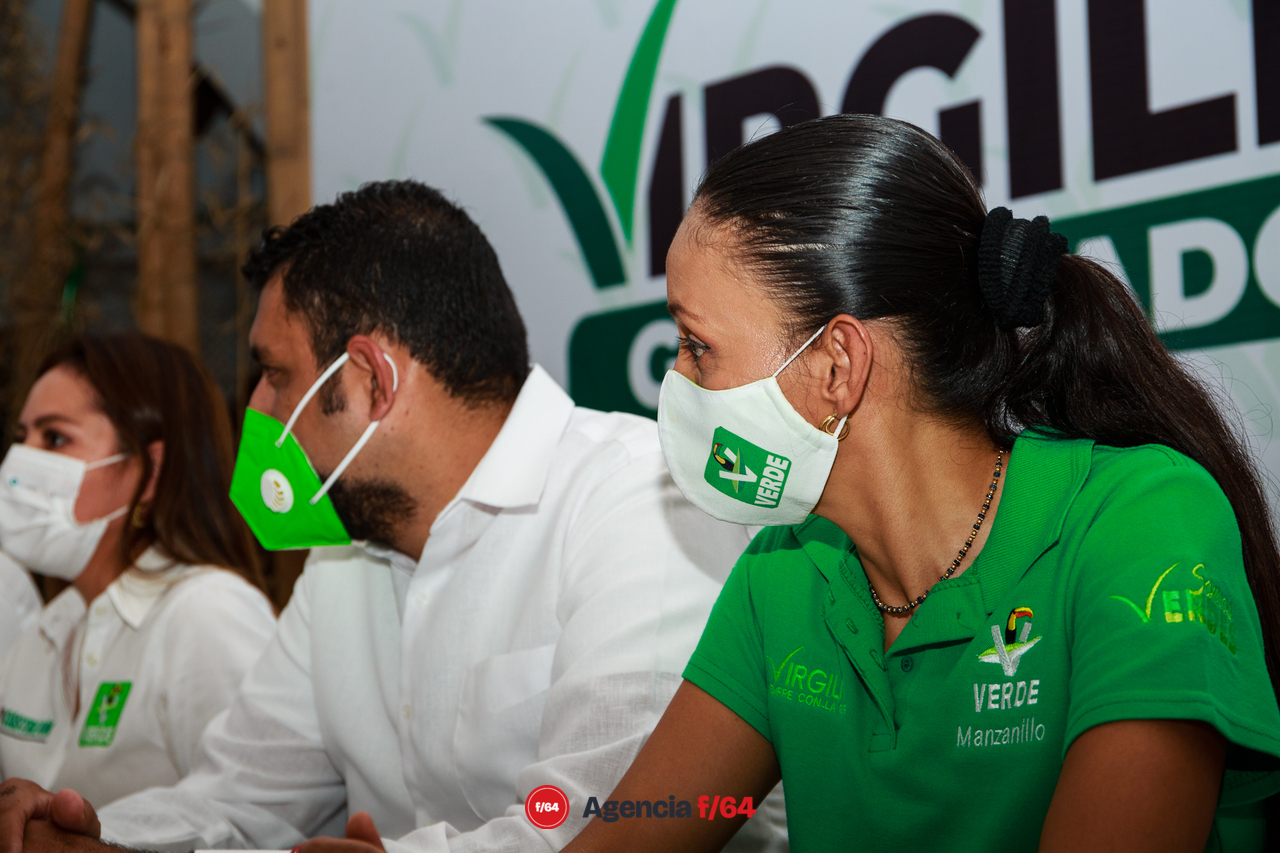 Gaby Benavides, dirigente estatal del Partido Verde.