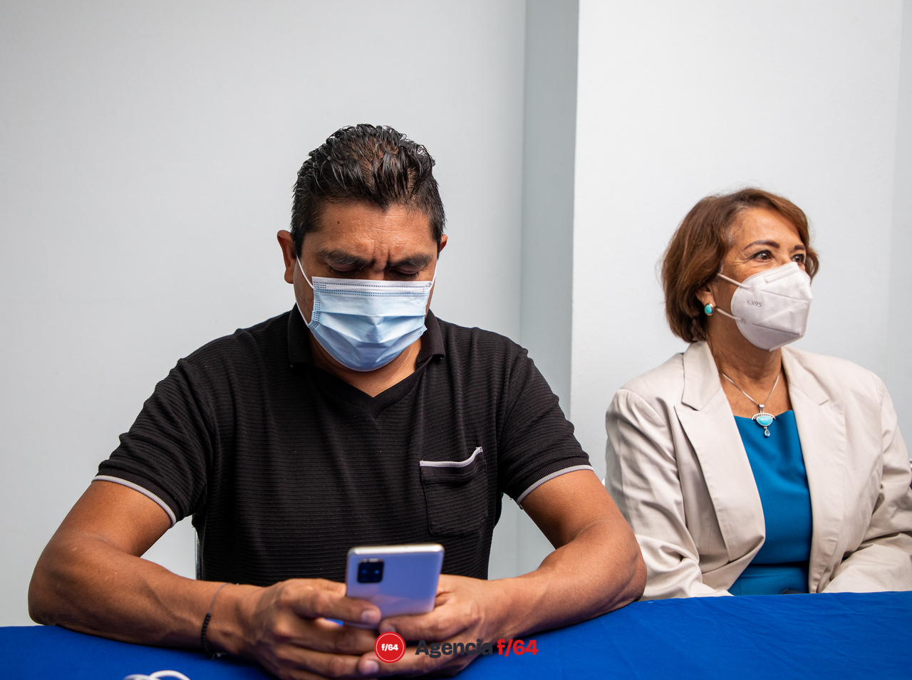 La pre-candidata de Acción Nacional, Martha Sosa, el presidente estatal del PAN, Alejandro García Rivera, el diputado local Fernando Antero Valle y el senador Jorge Luis Preciado.