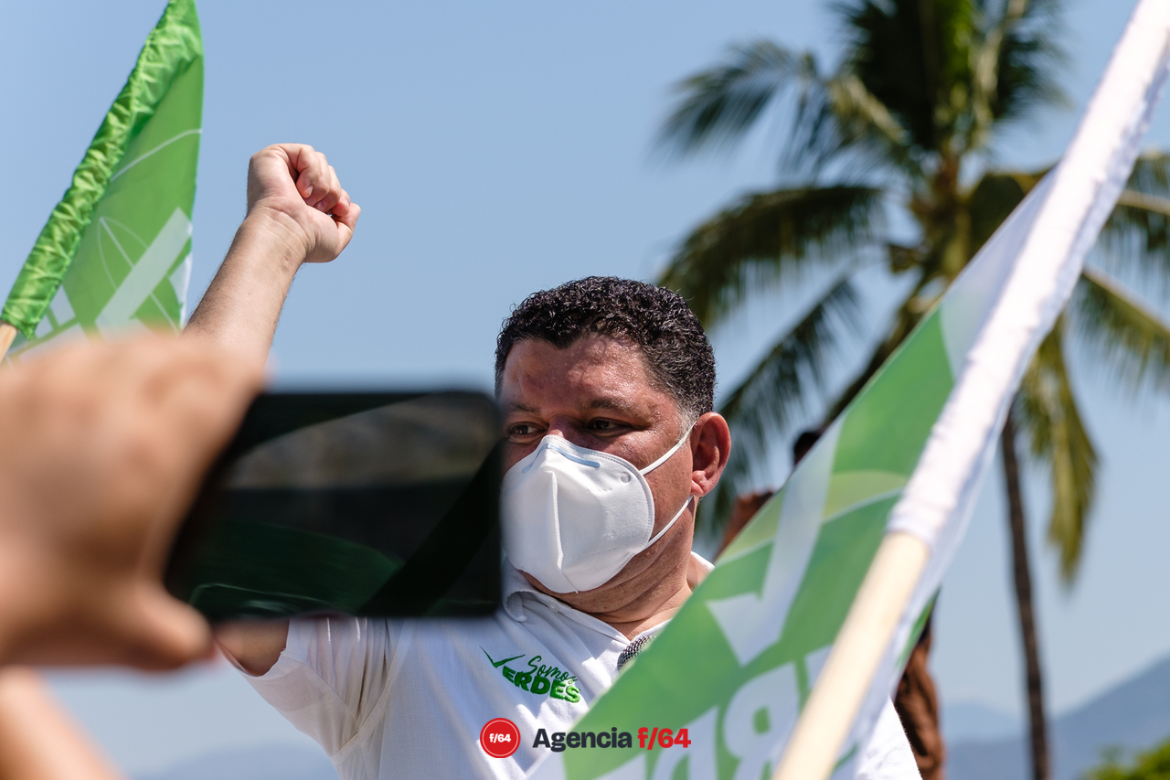 Virgilio Mendoza Amezcua, candidato a la gubernatura de Colima por el Partido Verde.