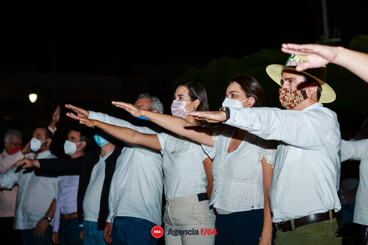 Diputada Federal, Rosy Bayardo, y Diputados locales, Livier Rodríguez y Vladimir Parra.