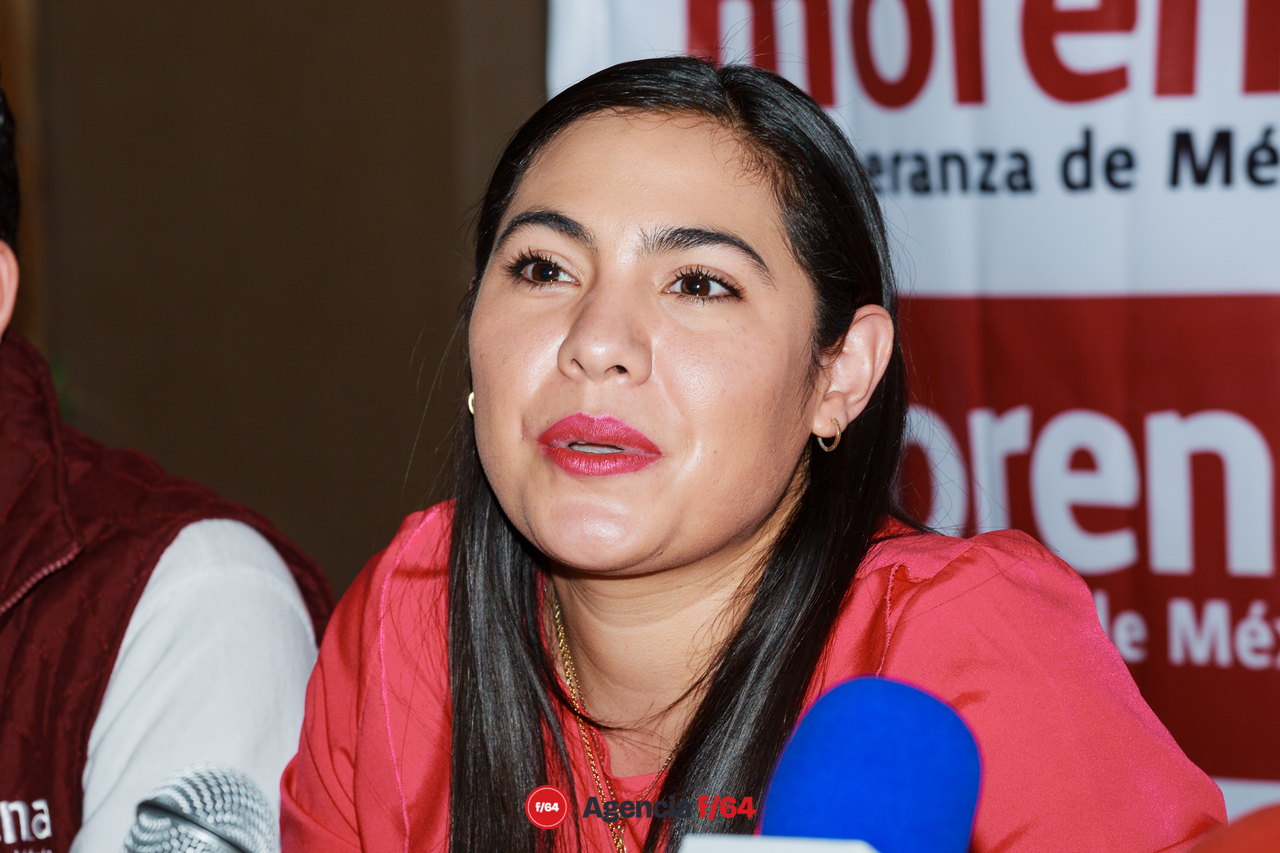 La precandidata Indira Vizcaíno.