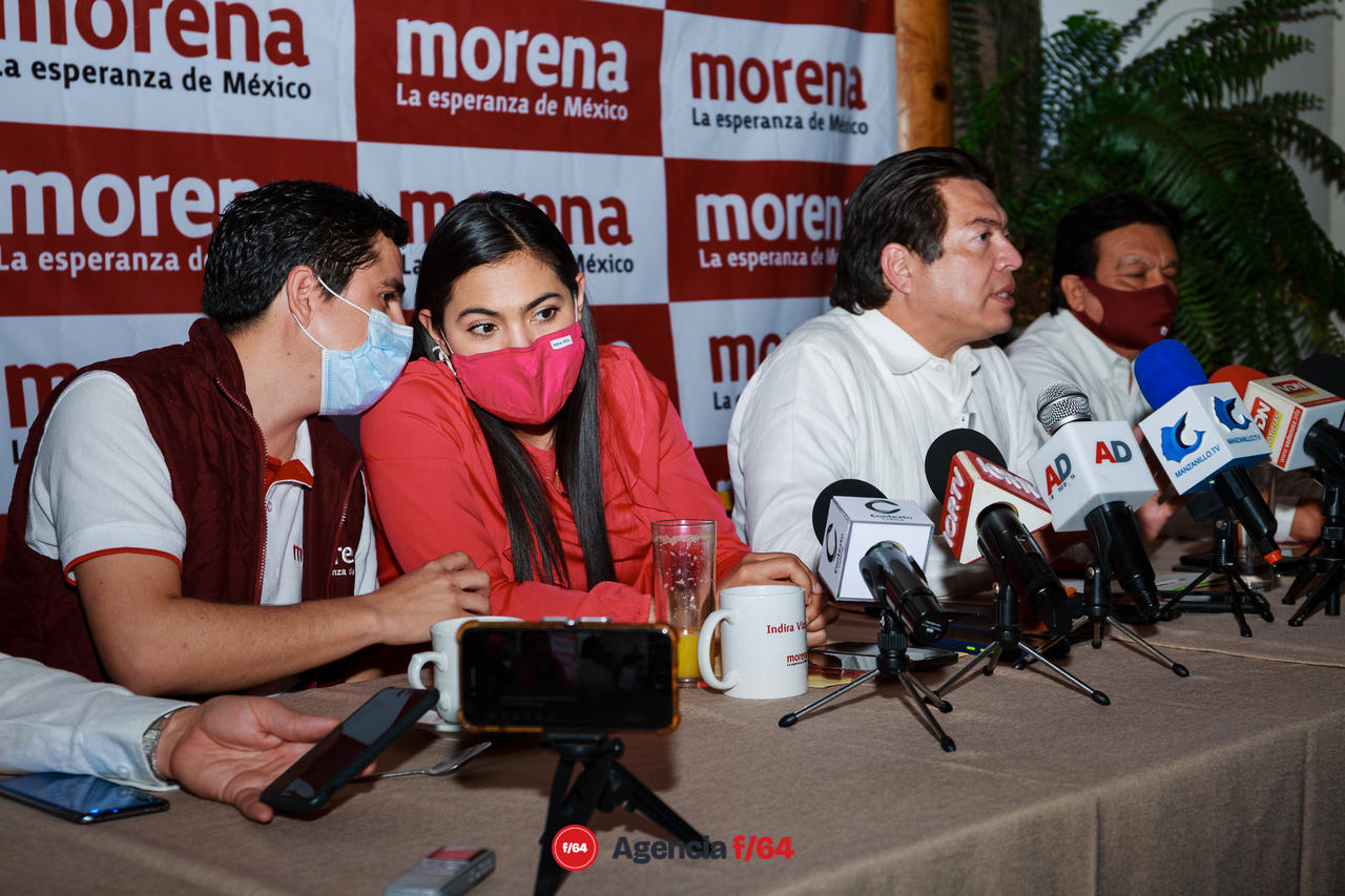 Vladimir Parra, Indira Vizcaíno, Mario Delgado y Sergio Jiménez Bojado.