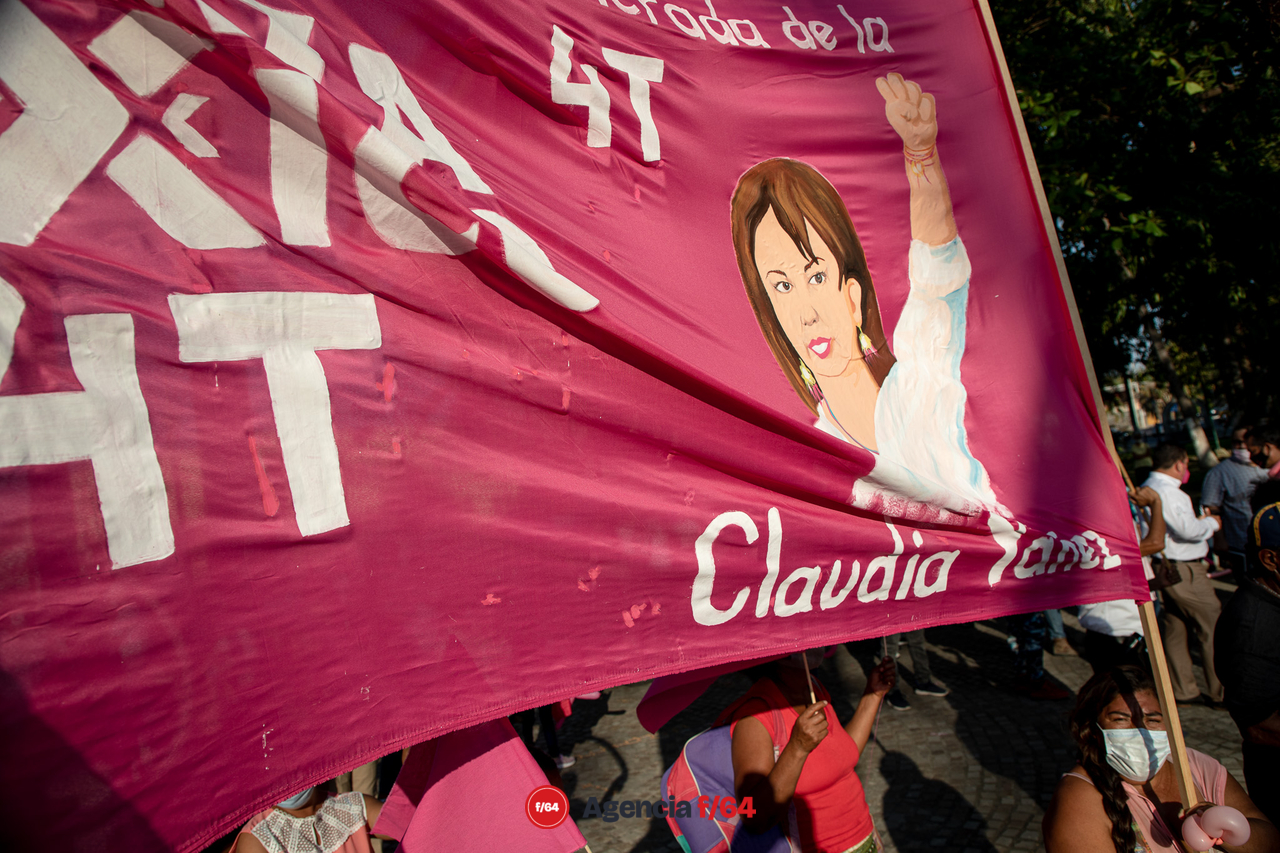 Simpatizantes de Fuerza por México.