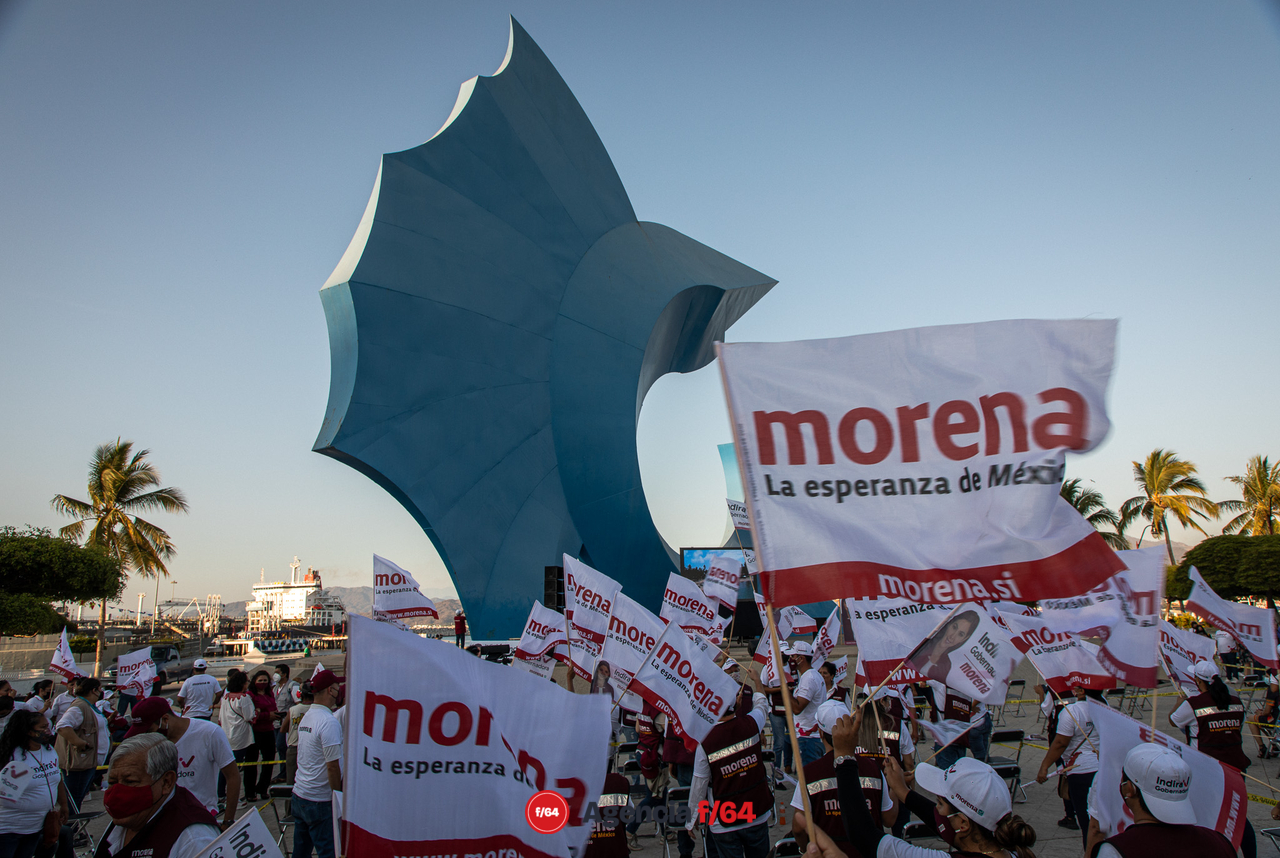Indira Vizcaíno inaugura su campaña a la gubernatura en Manzanillo.