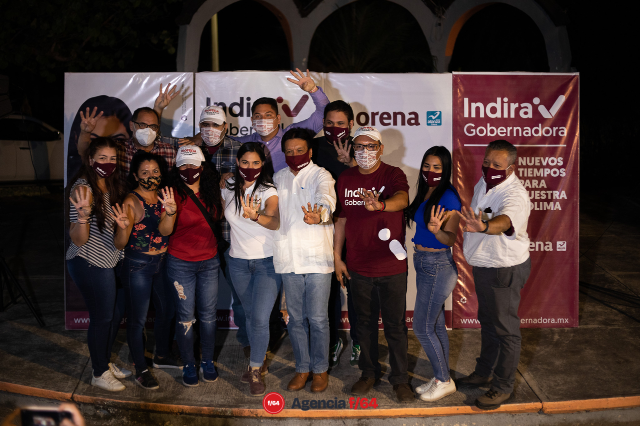 Cerrando la gira en la comunidad El Astillero de Arriba. 