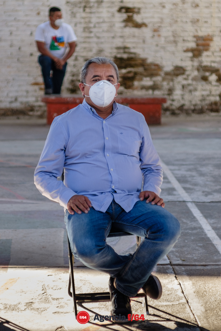 Francisco Rodríguez, candidato a diputado local por el distrito 2, acompaña a la candidata Mely Romero de "Va por Colima".
